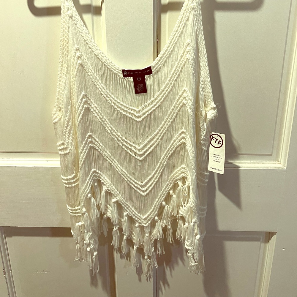 FTF FRINGE HEM TANK
